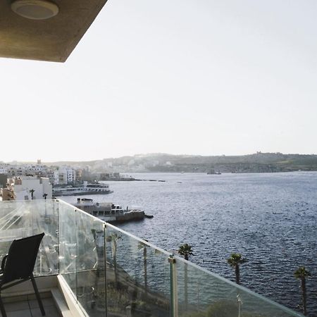 New Seafront Apartment - Spectacular Views St. Paul's Bay Exterior photo